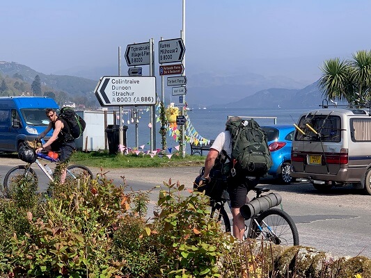 Tighnabruaich crossroads