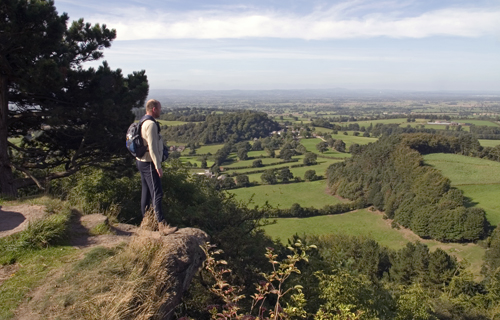 View from the sandstone trail