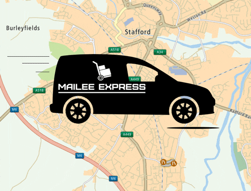 Quick to book and ready to collect in Stafford