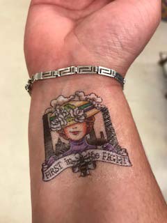First in the fight tattoo